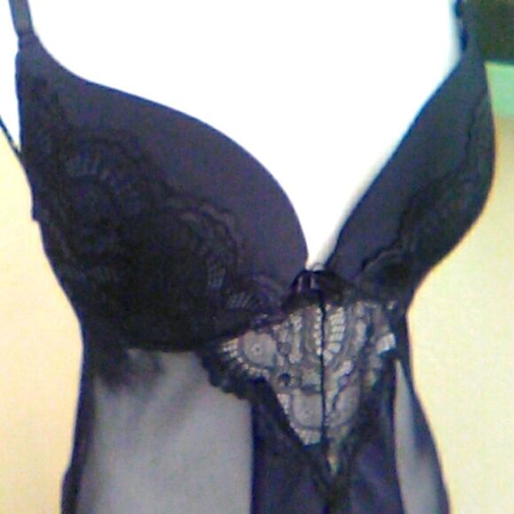 NWT Black Fuchsia Teddy - Picture 2 of 12